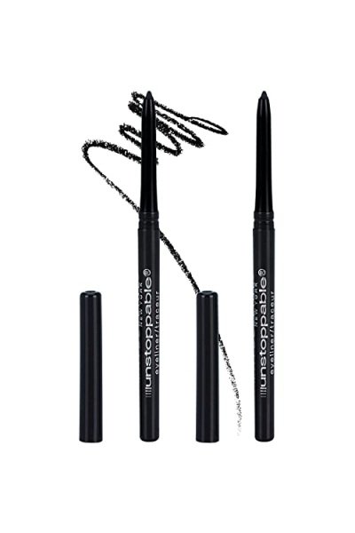 Maybelline Unstoppable Waterproof Mechanical Black Eyeliner Pencil